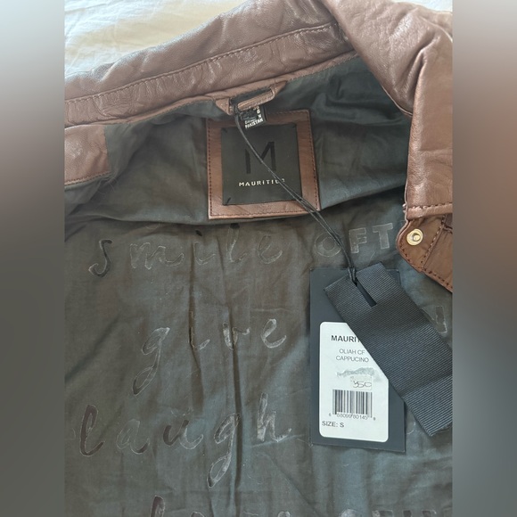Mauritius Oliah Leather Quilted Shacket - Picture 4 of 4